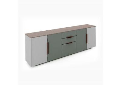 Tủ Tài Liệu Gỗ Thấp TMN-20