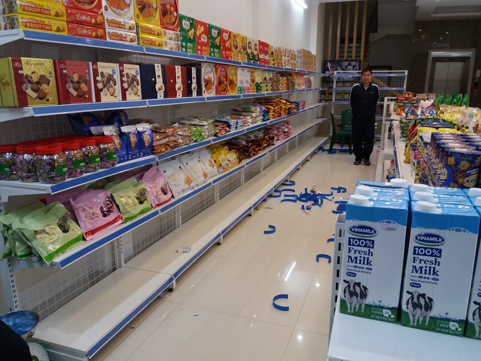 Thi công đã xong và đang trưng bày sản phẩm